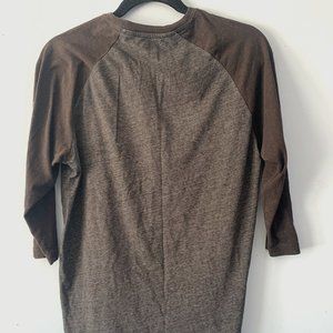 Men's American Rag Baseball 3/4 T shirt Sz M